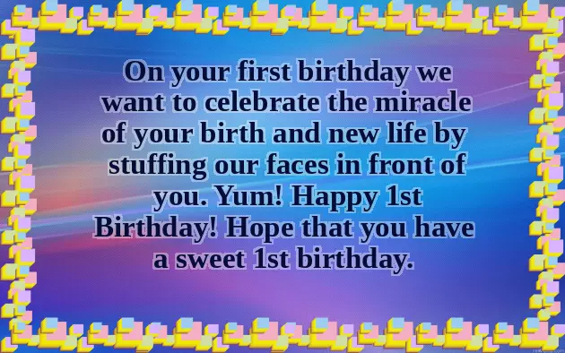 1St Birthday Greetings For Daughter 1St Birthday Greetings For Daughter