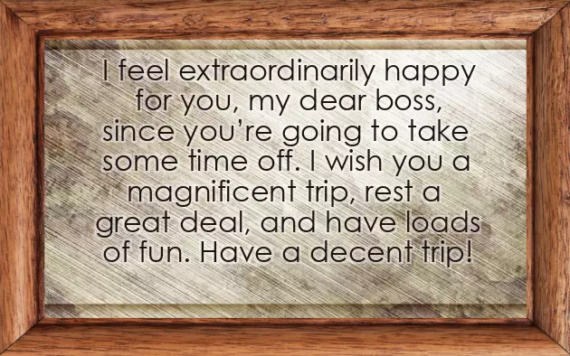 Wish You A Nice Holiday