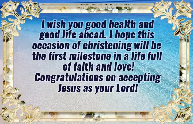Baby Boy Baptism Wishes