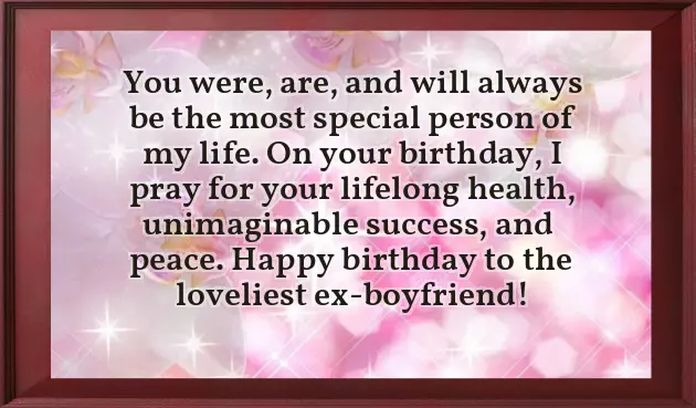 Happy Birthday Wishes To My Ex Boyfriend Happy Birthday Wishes To My Ex Boyfriend