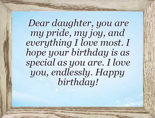 5Th Birthday Wishes For Daughter