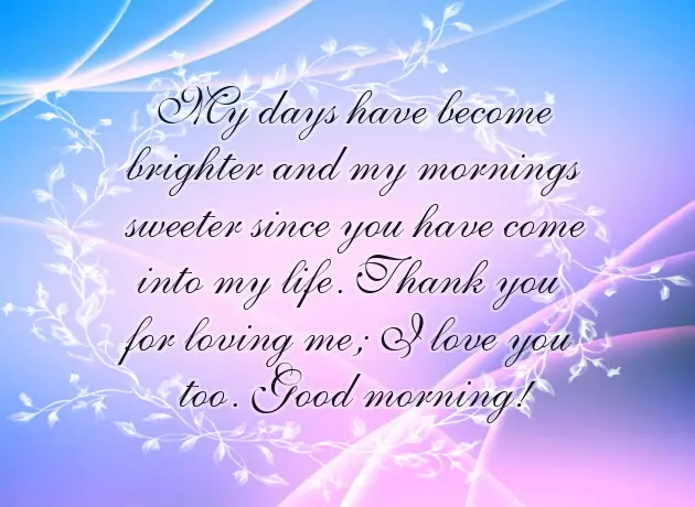 Good Morning Greetings For Wife