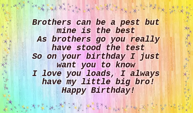 Happy Birthday Older Brother Funny Happy Birthday Older Brother Funny