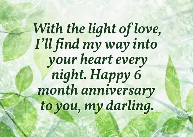 6 Month Anniversary Quotes For Husband