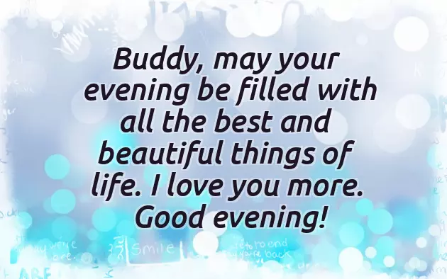 Good Evening Wish Good Evening Wish