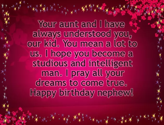 Happy Birthday Wishes For 1 Year Old Nephew