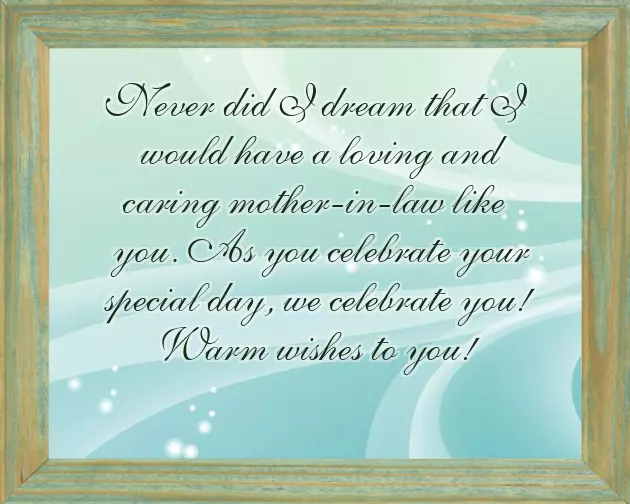 Happy Birthday Wishes To Mom In Law