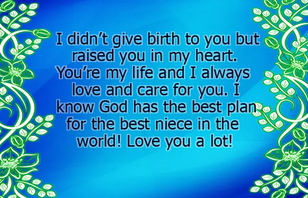 Love Message For Aunt Love Message For Aunt