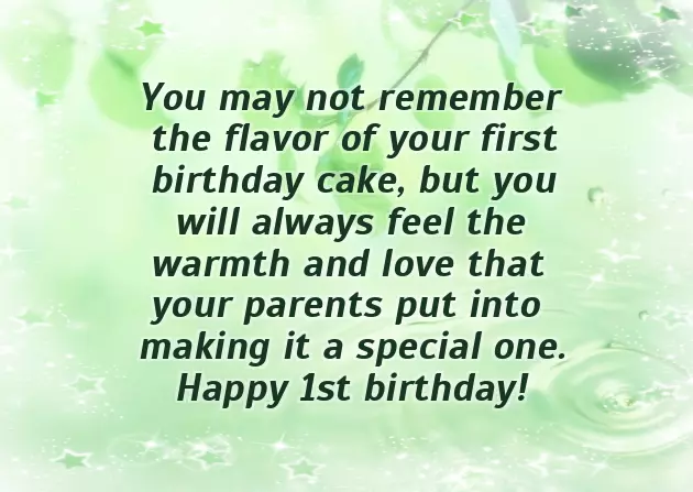 Quotes For 1 Year Baby Girl