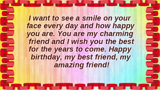 Birthdays Wishes For Best Friend Female