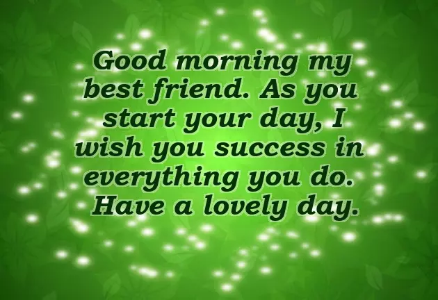 Good Morning Greetings To My Friend