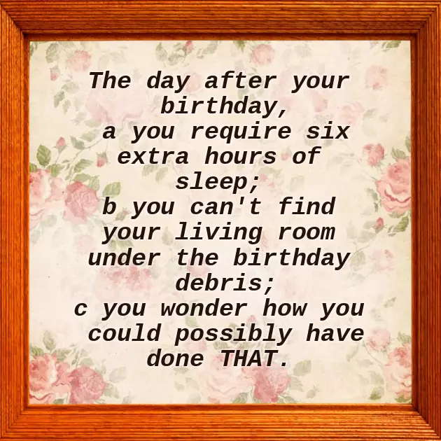 Free Funny Birthday Greetings