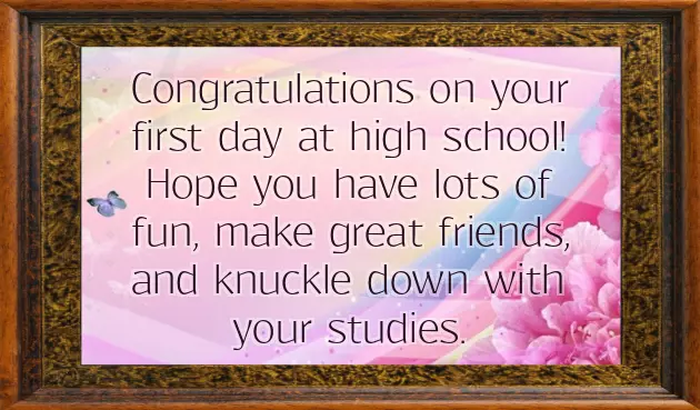 Best Of Luck For New Journey