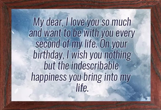 Happy Birthday My Love Man