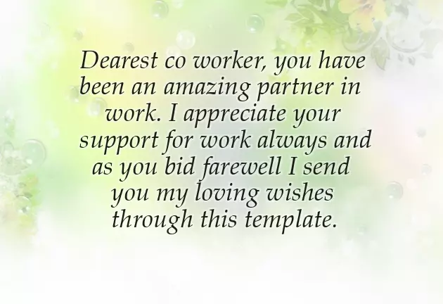 Farewell Poems For Colleagues