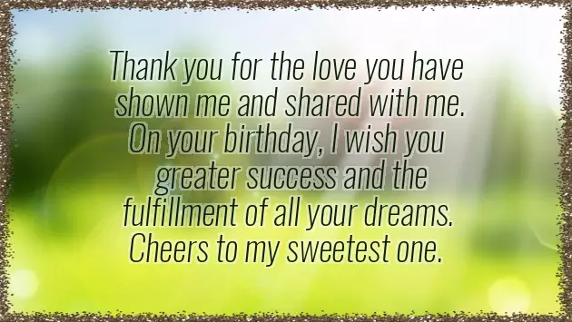 Birthday Verses For Someone Special