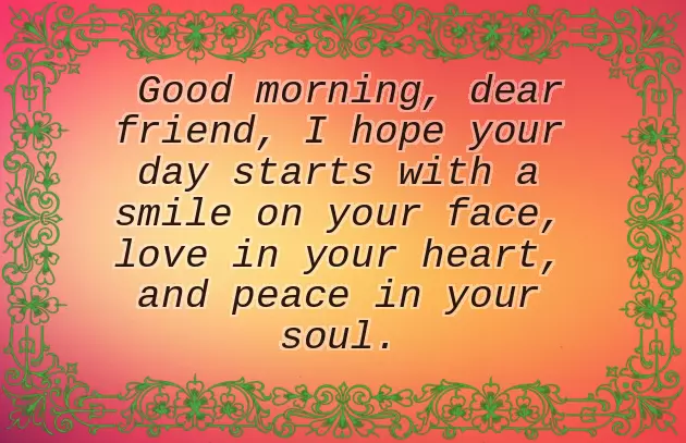 Best Friend Good Morning Message Best Friend Good Morning Message