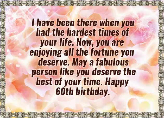 60Th Birthday Wishes To Husband