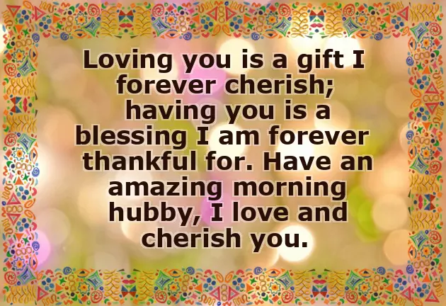 Warm Morning Message For Her