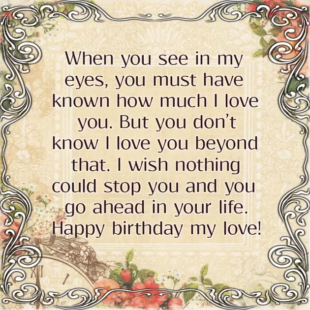 Birthday Long Text For Boyfriend