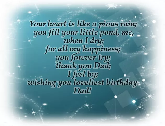 Heartfelt Birthday Wishes For Father Heartfelt Birthday Wishes For Father