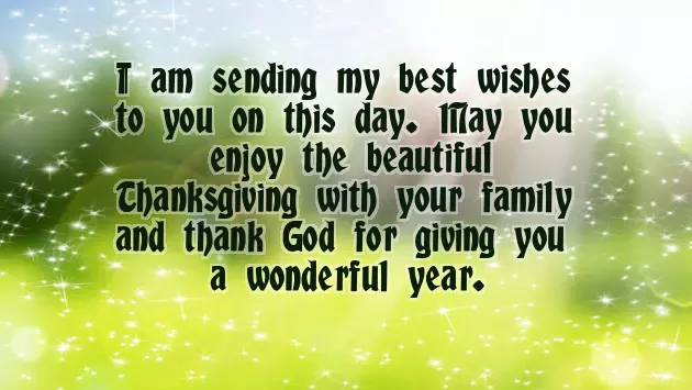 Happy Thanksgiving Day Wishes