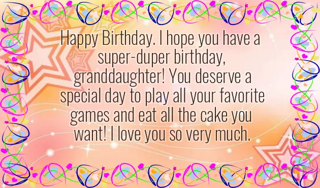 Wishes For Grandchildren