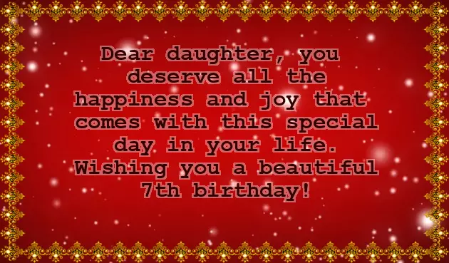 Granddaughter 7Th Birthday Wishes Granddaughter 7Th Birthday Wishes