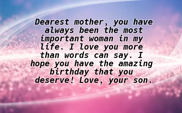Happy Birthday Mum Messages Happy Birthday Mum Messages