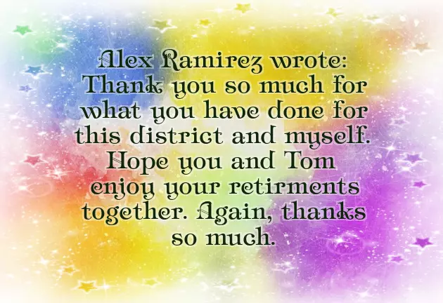 Congratulations Retirement