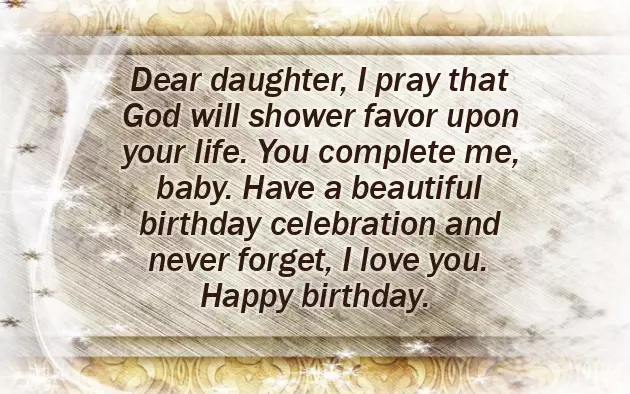 Happy Birthday My Darling Daughter