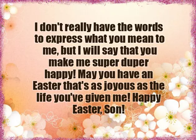 Easter Message For Child Easter Message For Child
