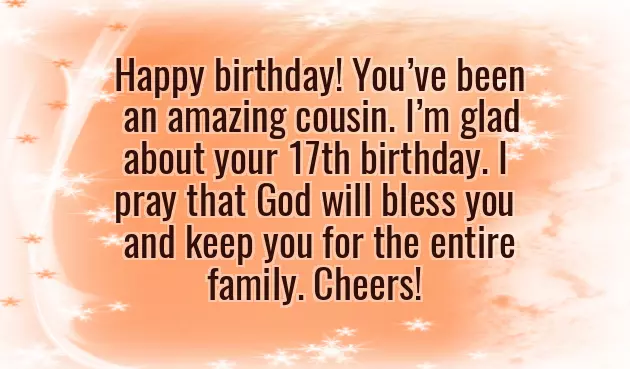 Happy 17Th Birthday Grandson