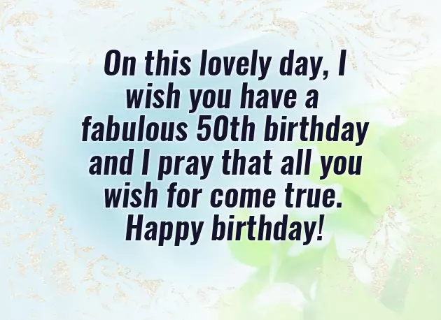 Happy 50Th Birthday Happy 50Th Birthday