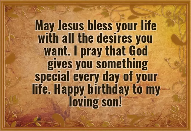 Father Birthday Wishes To Son