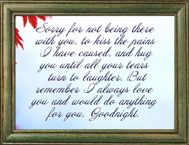 Good Night Wish To Wife