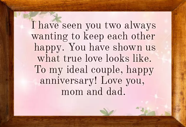 Wedding Anniversary To My Parents