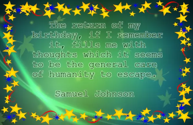 Birthday Words For Self