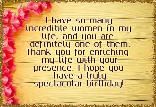 Happy Birthday Baby Aunty