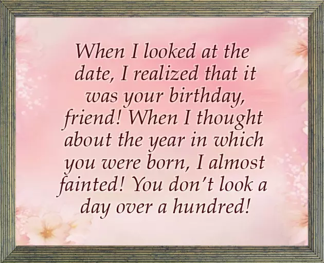 Funny Bday Wishes For Friend
