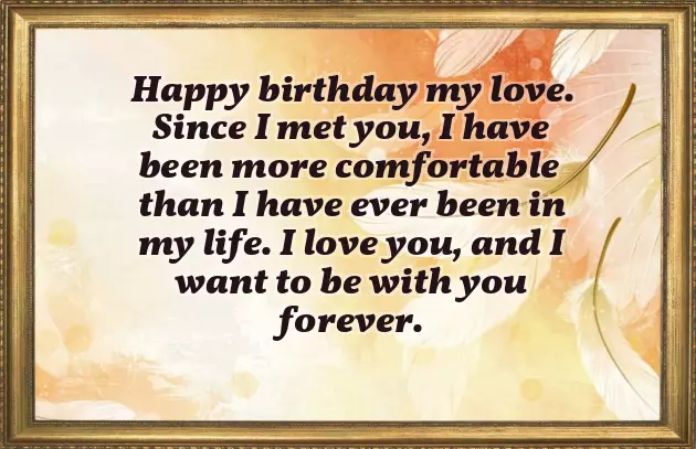 Sweet Birthday Letter For Girlfriend