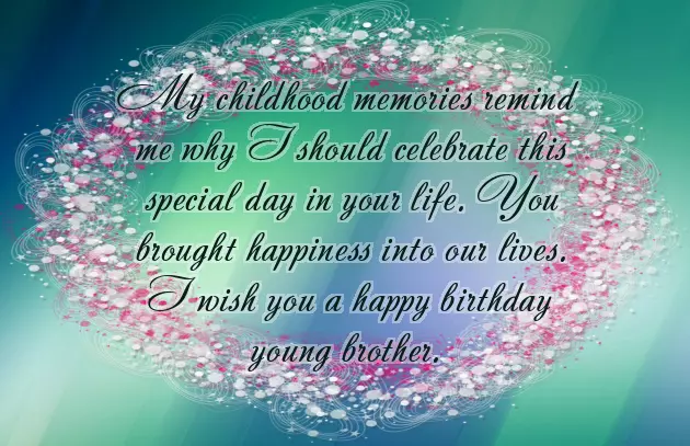 Little Brother Blessing Birthday Wishes Little Brother Blessing Birthday Wishes
