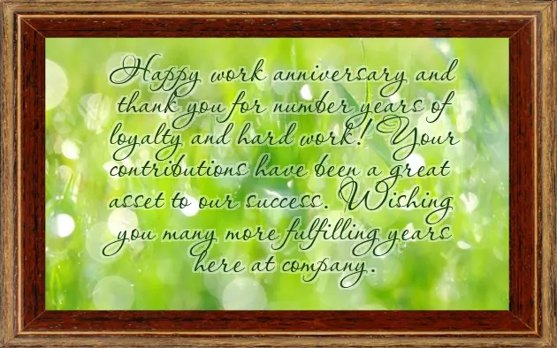 Congratulations On Your 5 Year Work Anniversary Congratulations On Your 5 Year Work Anniversary