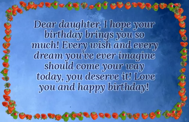 Best Birthday Wishes For Sister Daughter