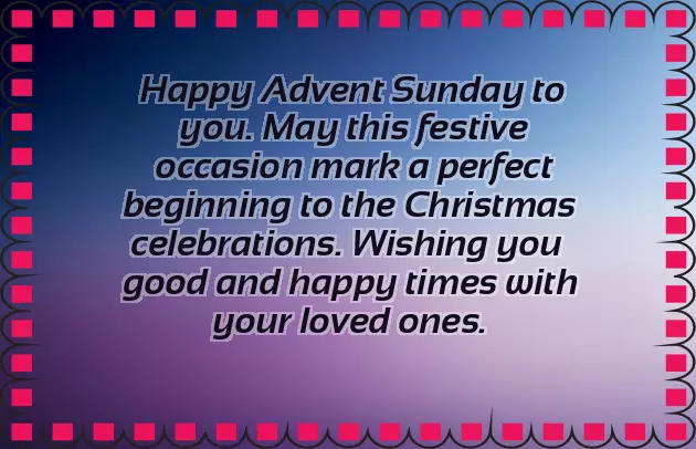 Advent Wishes