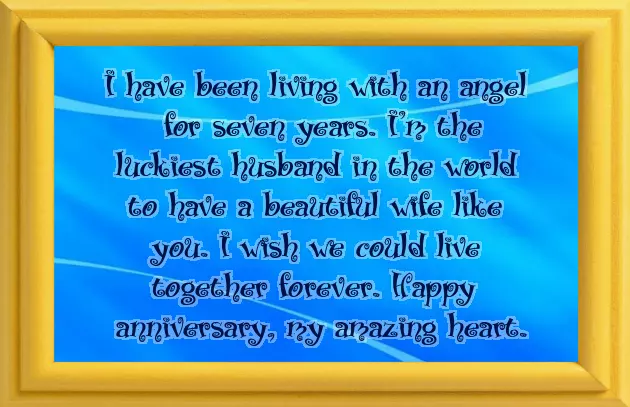 7Th Anniversary Wishes For Boyfriend