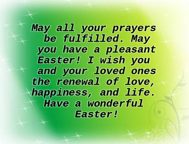 Easter Wishes For Children