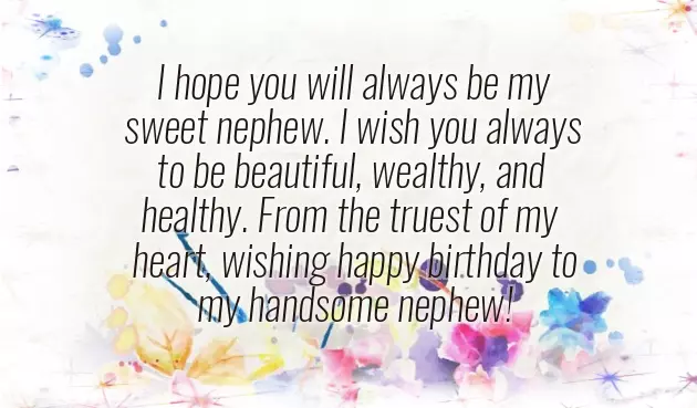 Happy Birthday Wishes For 1 Year Old Nephew