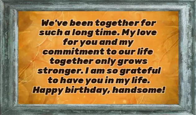 Birthday Wishes To My Beloved Husband