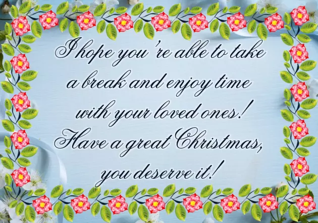 Xmas Greetings For Family